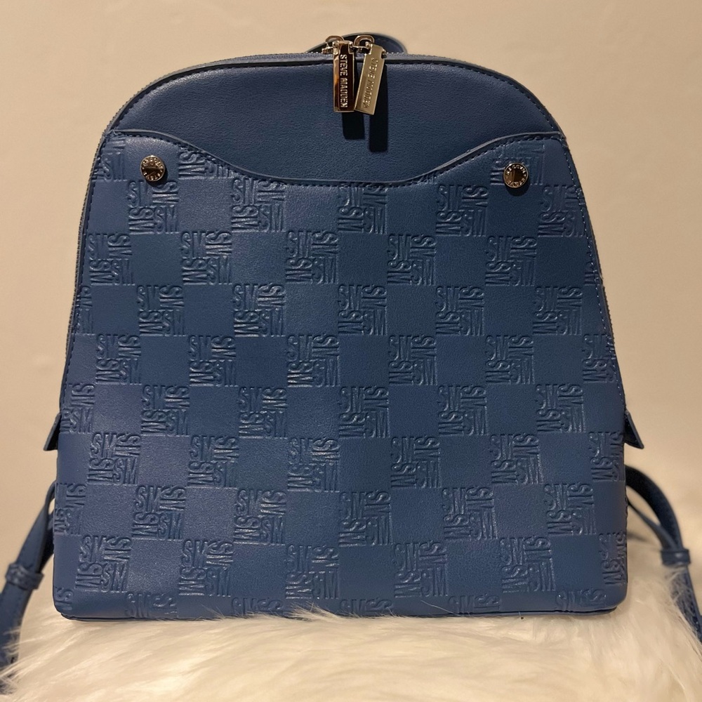 Steve Madden Blue Backpack